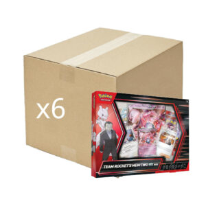 ev10 case coffret – case de 6 coffrets mewtwo ex de la team rocket