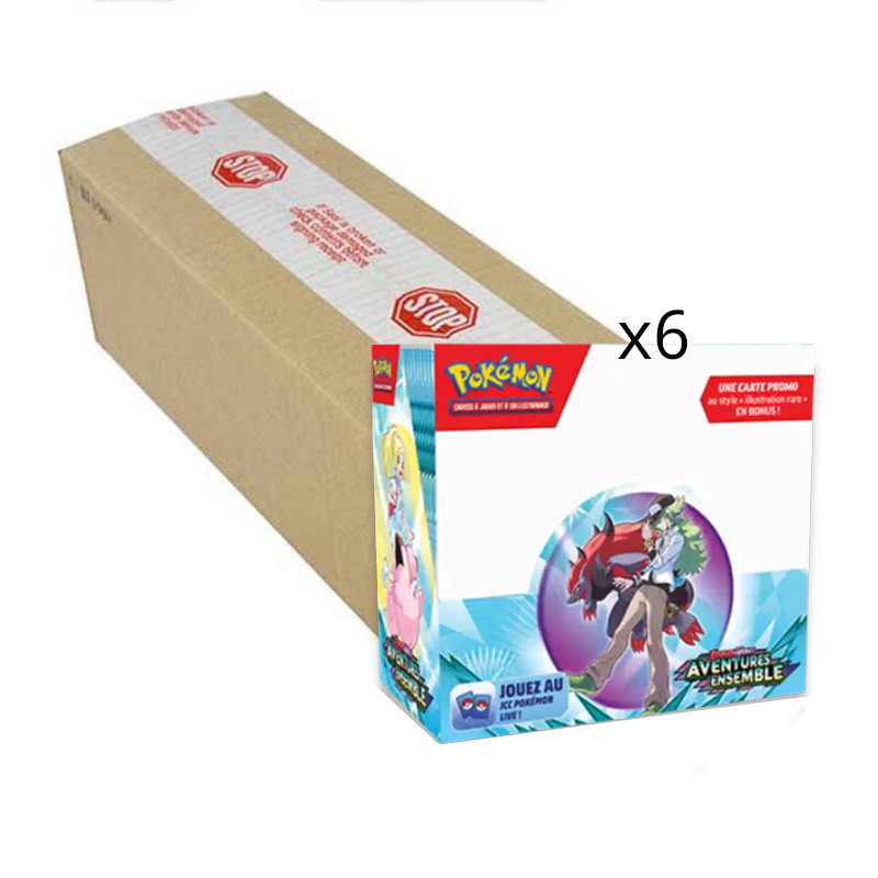 ev09 case display – case de 6 displays aventures ensemble